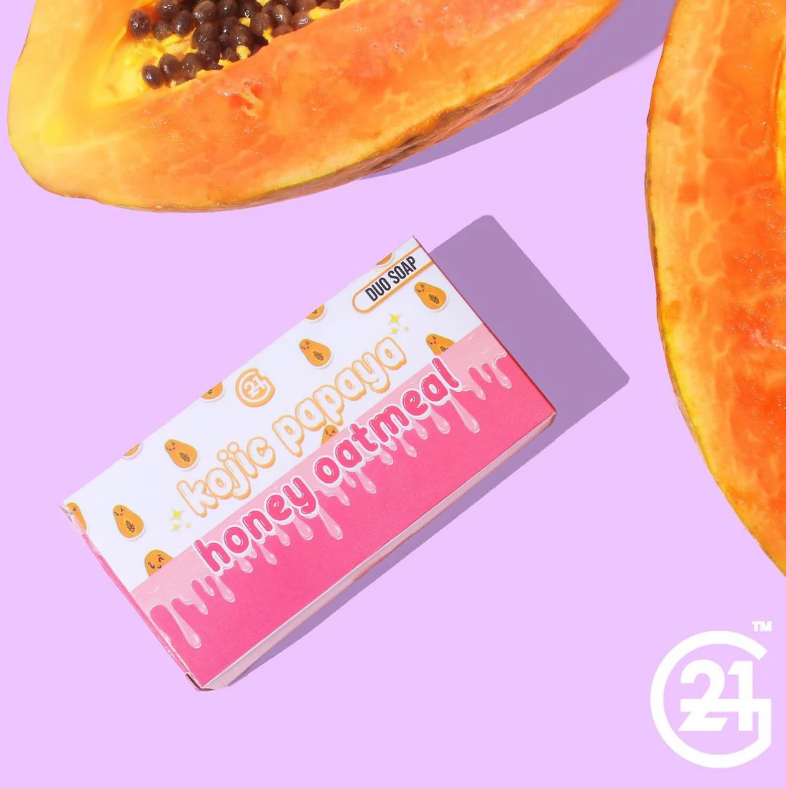 G21 Kojic Papaya Honey Oatmeal Soap