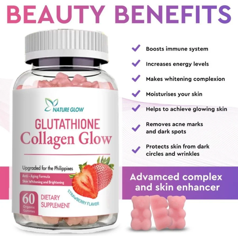KMB Shopee NZ - Nature Glow Glutathione Collagen Glow KMB Shopee NZ - Nature Glow Glutathione Collagen Glow