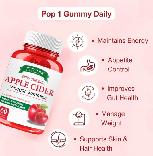 Fitgum Apple Cider Vinegar Gummies