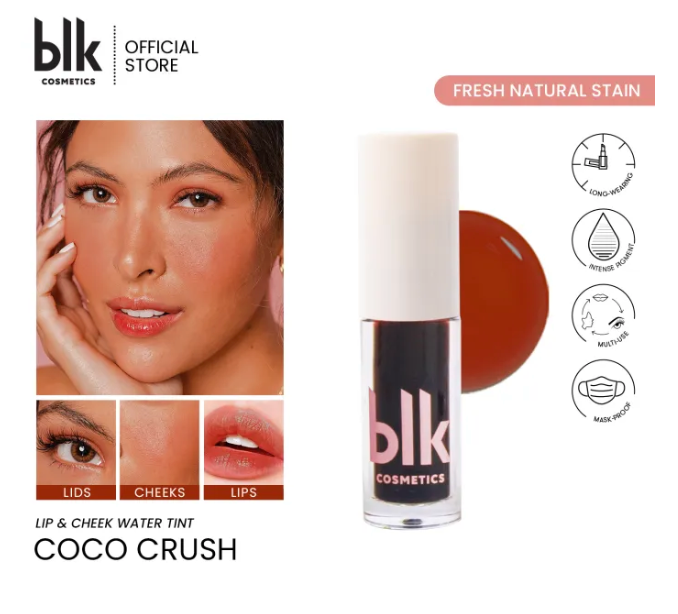 BLK cosmetics fresh lip and cheek water tint