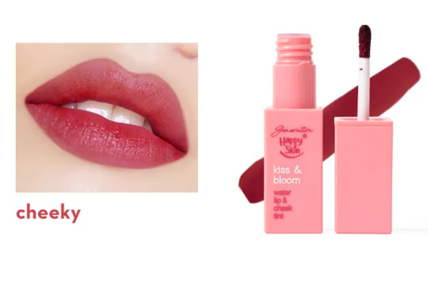 Generation Happy Skin Kiss & Bloom Water Lip & Cheek Tint in Focus