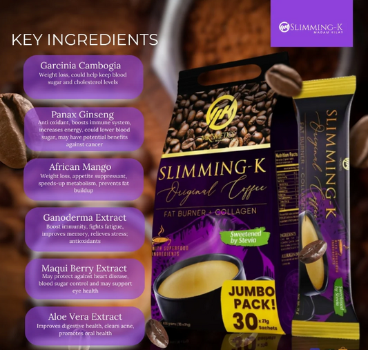 Madam Kilay Slimming K Jumbo Pack (30 sachets)