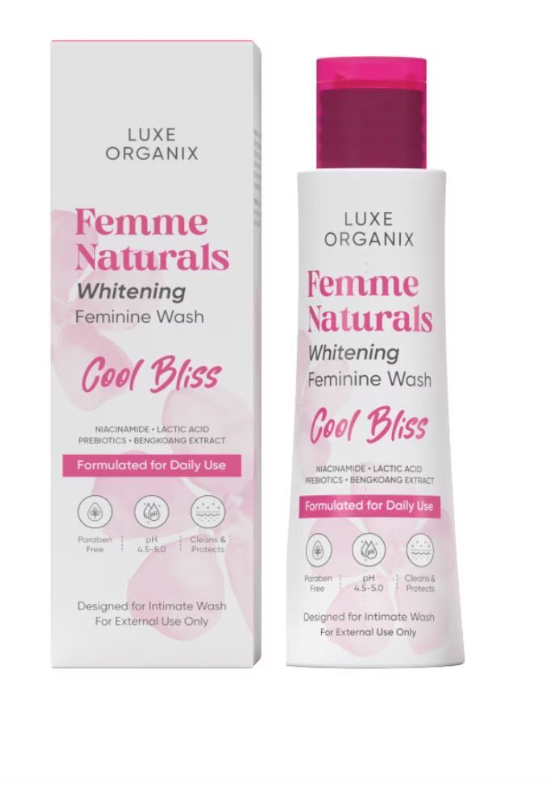 Luxe Organix Femme Naturals Whitening Feminine Wash 120mL