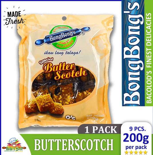 Bongbongs Butter Scotch 200g