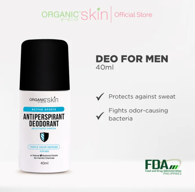 Organic Skin Japan Anti-Perspirant Deodorant for Men