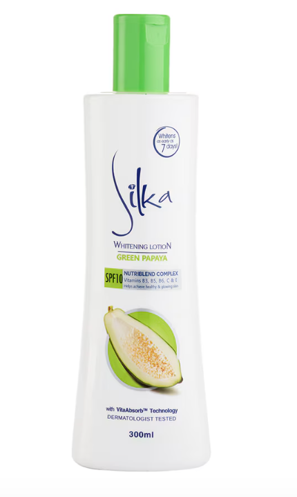 Silka Green Papaya Lotion SPF10