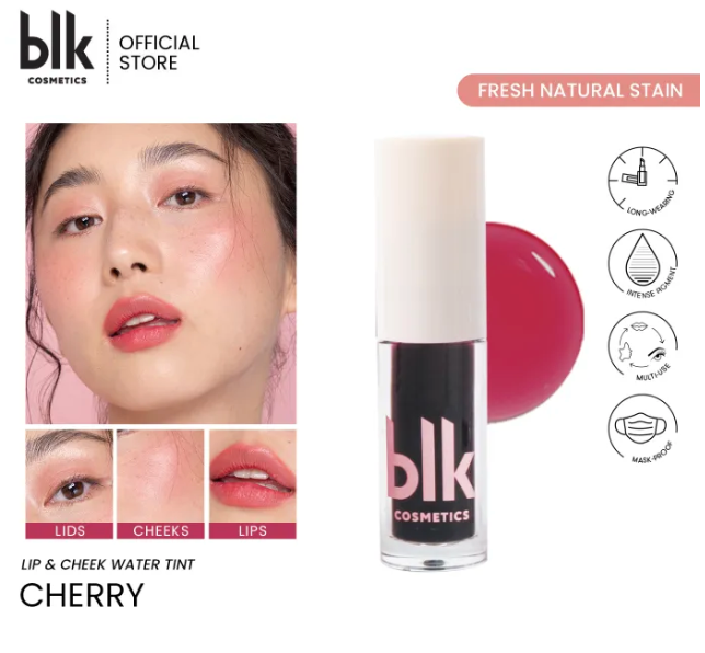 BLK cosmetics fresh lip and cheek water tint