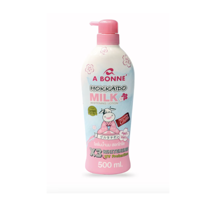 A BONNE HOKKAIDO MILK WHITENING LOTION 500ML